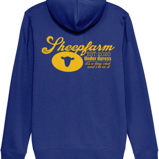 SHEEPFARM ZIP UP HOODIE.