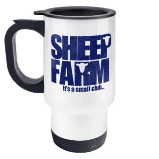 SHEEPFARM TRAVEL MUG.